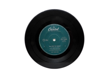 Nat King Cole All Over the World 45 Rpm Vinyl Record Capitol Records