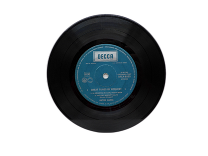Anton Karas Great Tunes By Request 45 Rpm Vinyl Decca