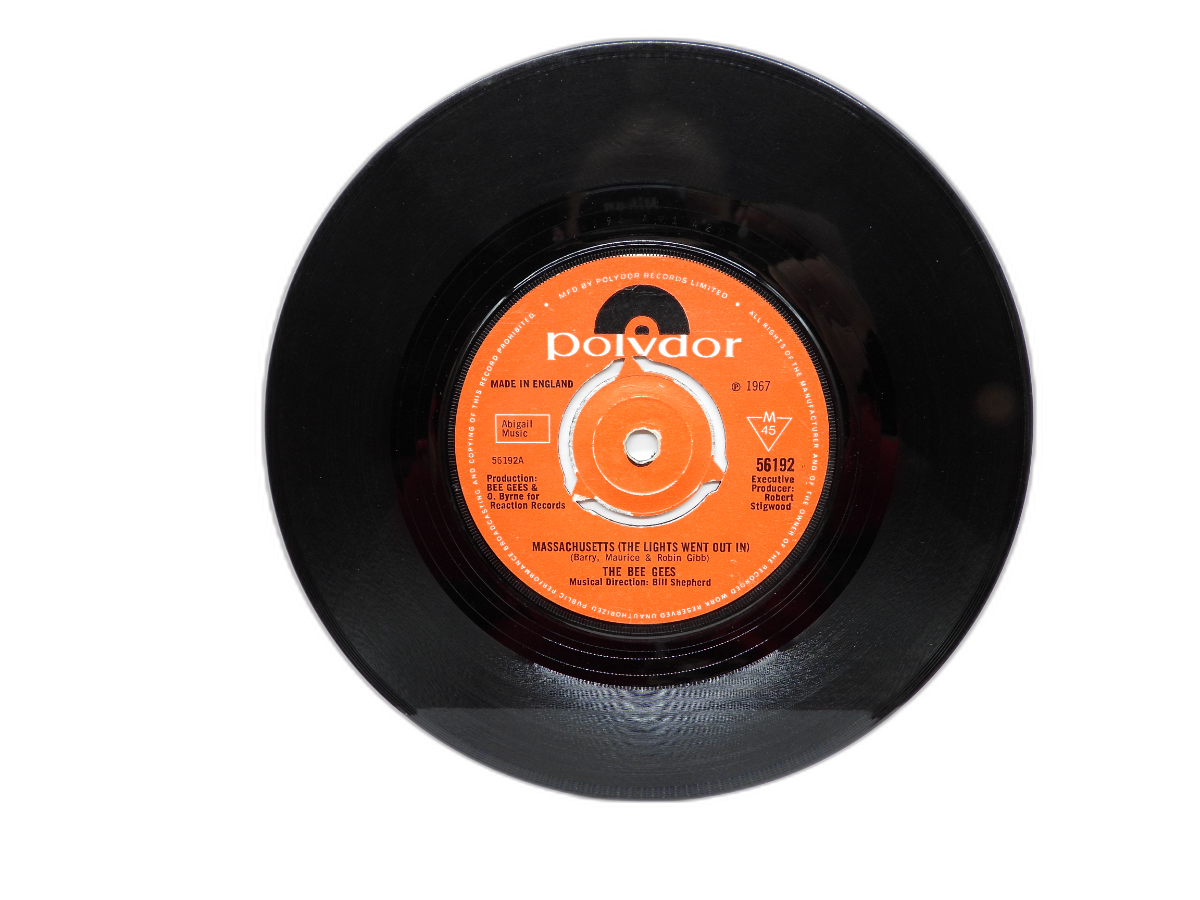 Bee Gees Massachusetts Barker of the U.f.o. 7" Vinyl Single Polydor 56192