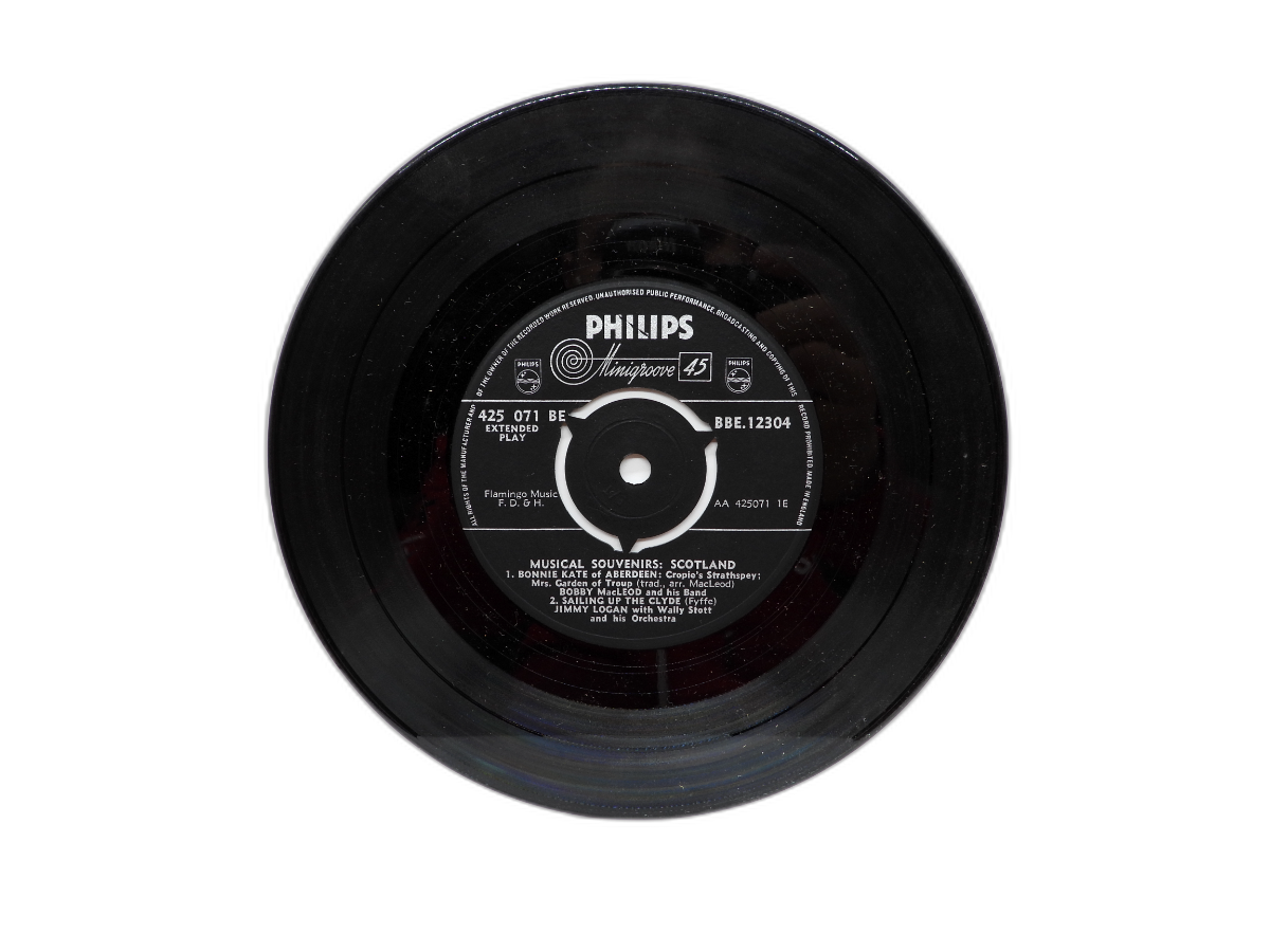 Philips Musical Souvenirs Scotland 45 Rpm Vinyl Record