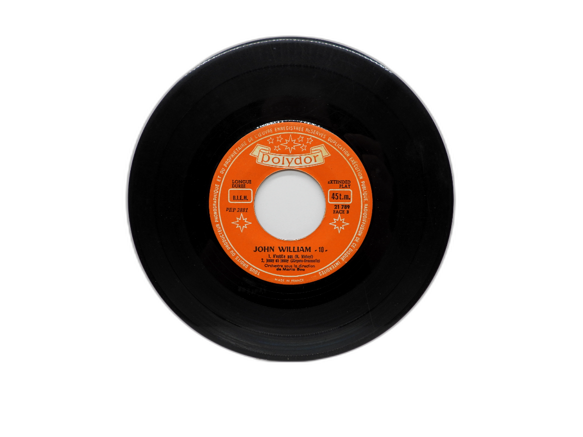 Le Voyageur Sans Etoile John William 45 Rpm Vinyl Record Polydor