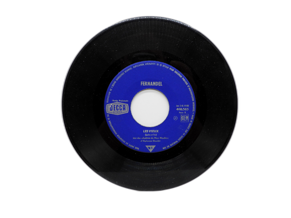 Fernandel Les Vieux Lettres De Mon Moulin Vinyl Record Decca