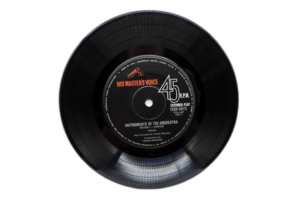 Instruments of the Orchestra No.1 Strings Vinyl 45 Rpm His Master's Voice