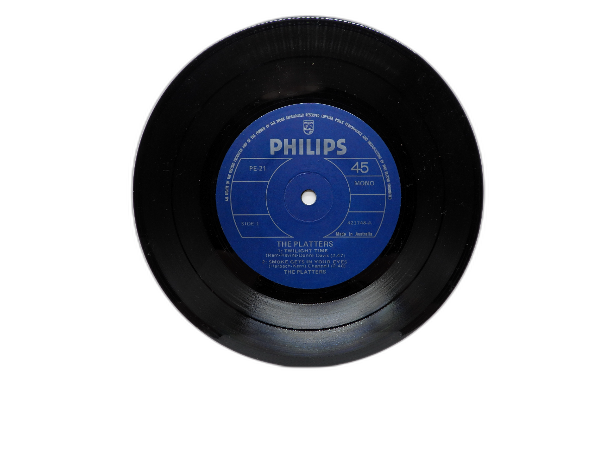 The Platters Vinyl Record 45 Rpm Pe 21 Philips