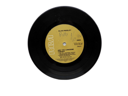 Elvis Presley Are You Lonesome Tonight 7" 45 Rpm Vinyl Single Rca Victor