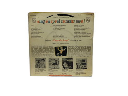 Philips Zing En Speel Ze Maar Mee! Kinder Album 45 Rpm Record