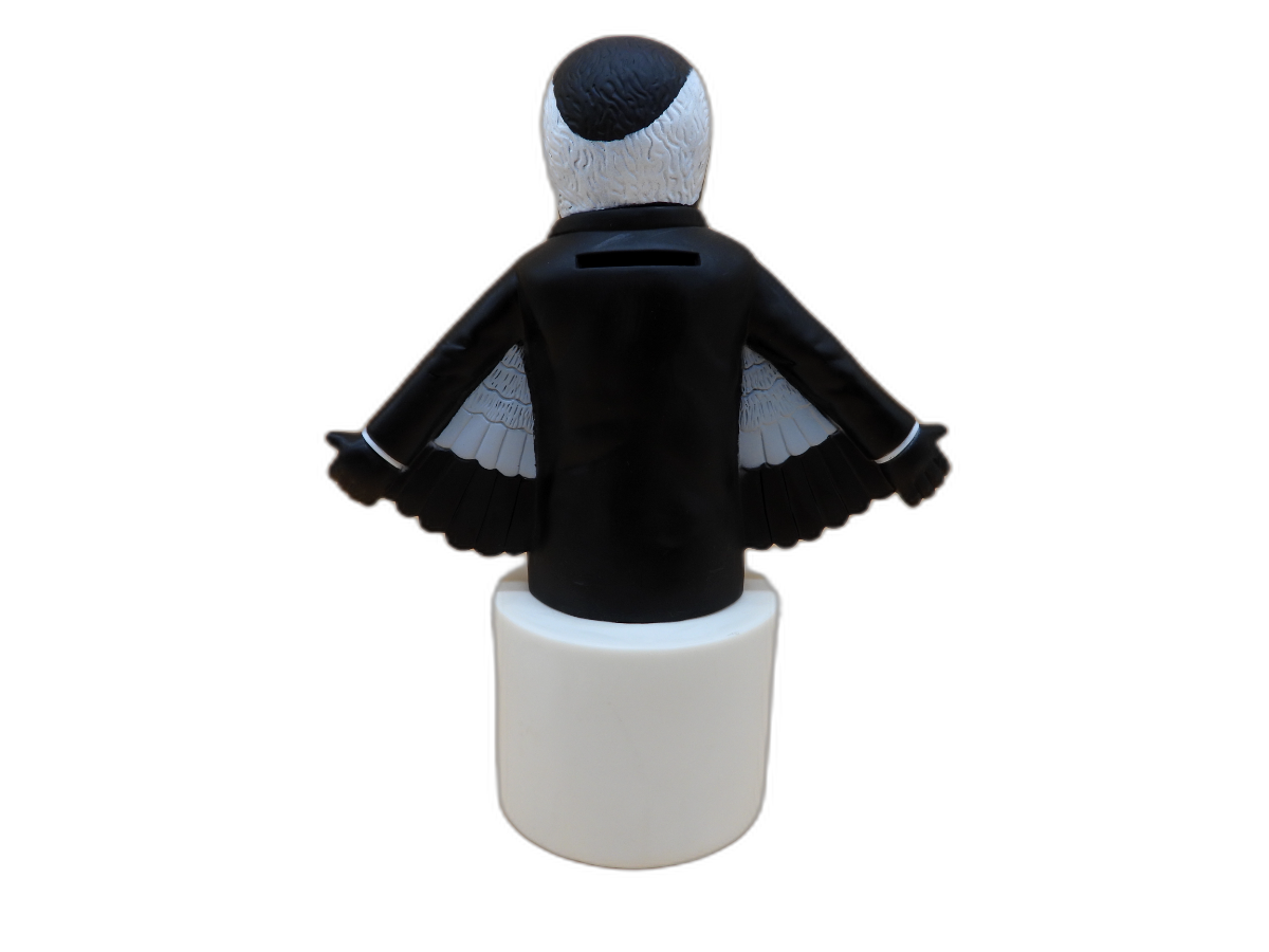 Bank SA Let's Do This Piping Shrike Novelty Bank Money Box
