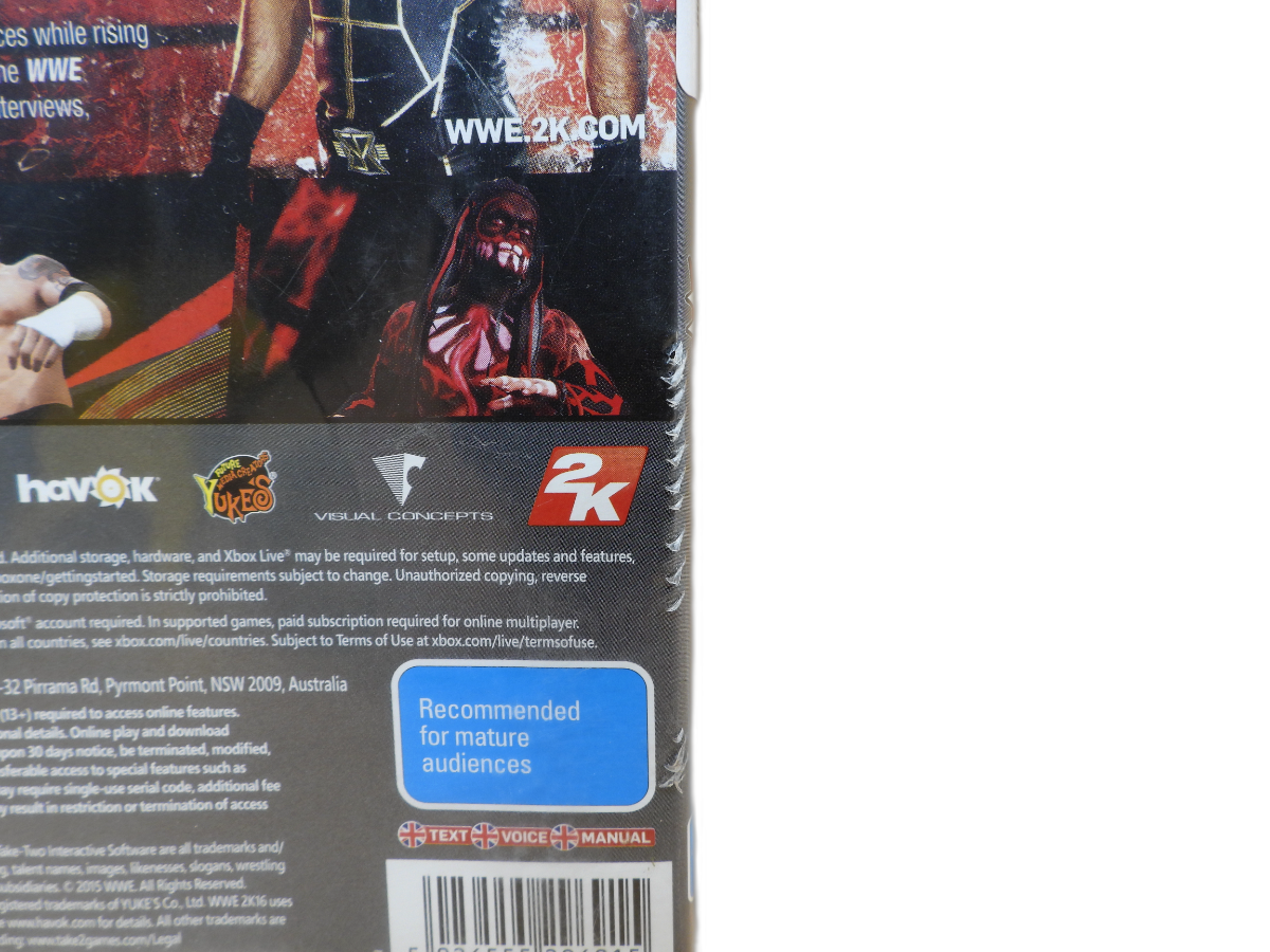 Wwe 2k16 Xbox One Wrestling Game