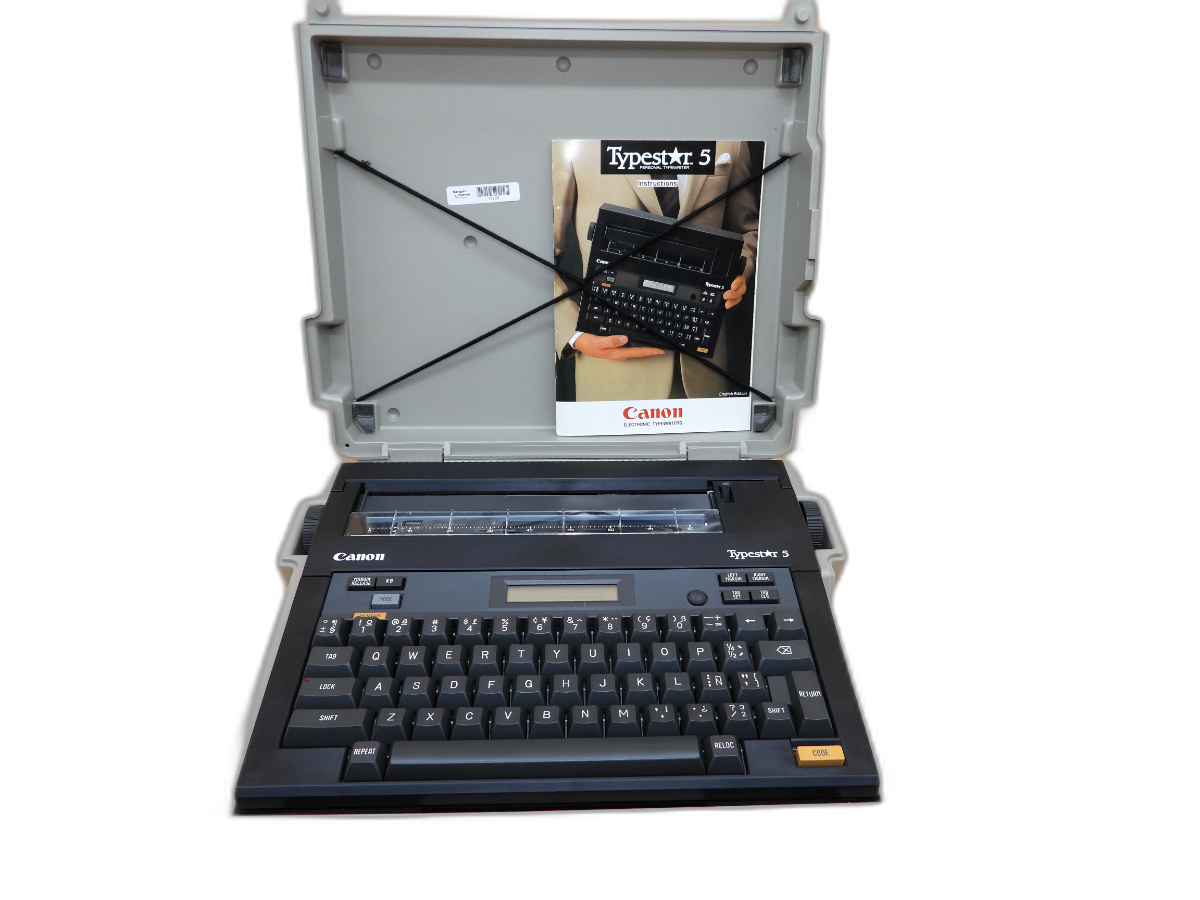 Canon Typestar 5 Electronic Typewriter