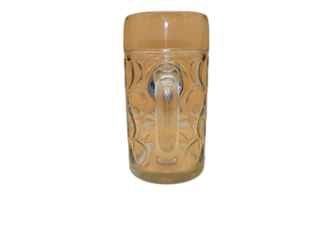 Hb München 1 Litre Glass Beer Stein Mug