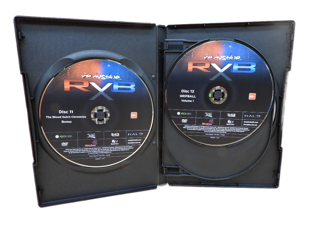 Red Vs Blue Bonus Discs Xbox 360 Hanabee