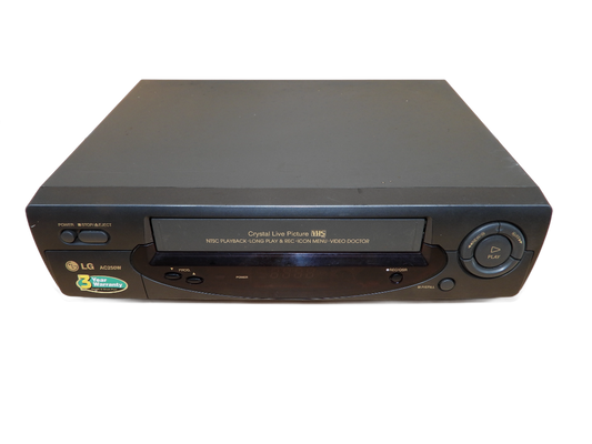 Lg Ac250w Video Cassette Recorder Vcr NO REMOTE