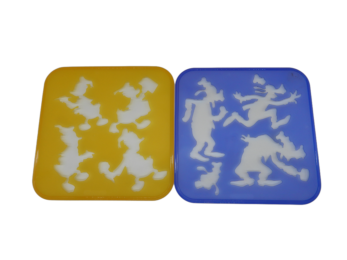 Tupperware Tuppermagic Mickey Kids Stencil Art