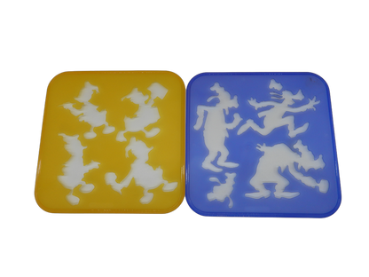 Tupperware Tuppermagic Mickey Kids Stencil Art