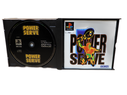 Power Serve 3d Tennis Playstation PS1 Ocean Game