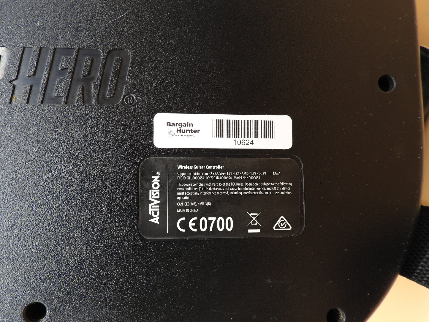 Activision Guitar Hero Wireless Guitar Controller