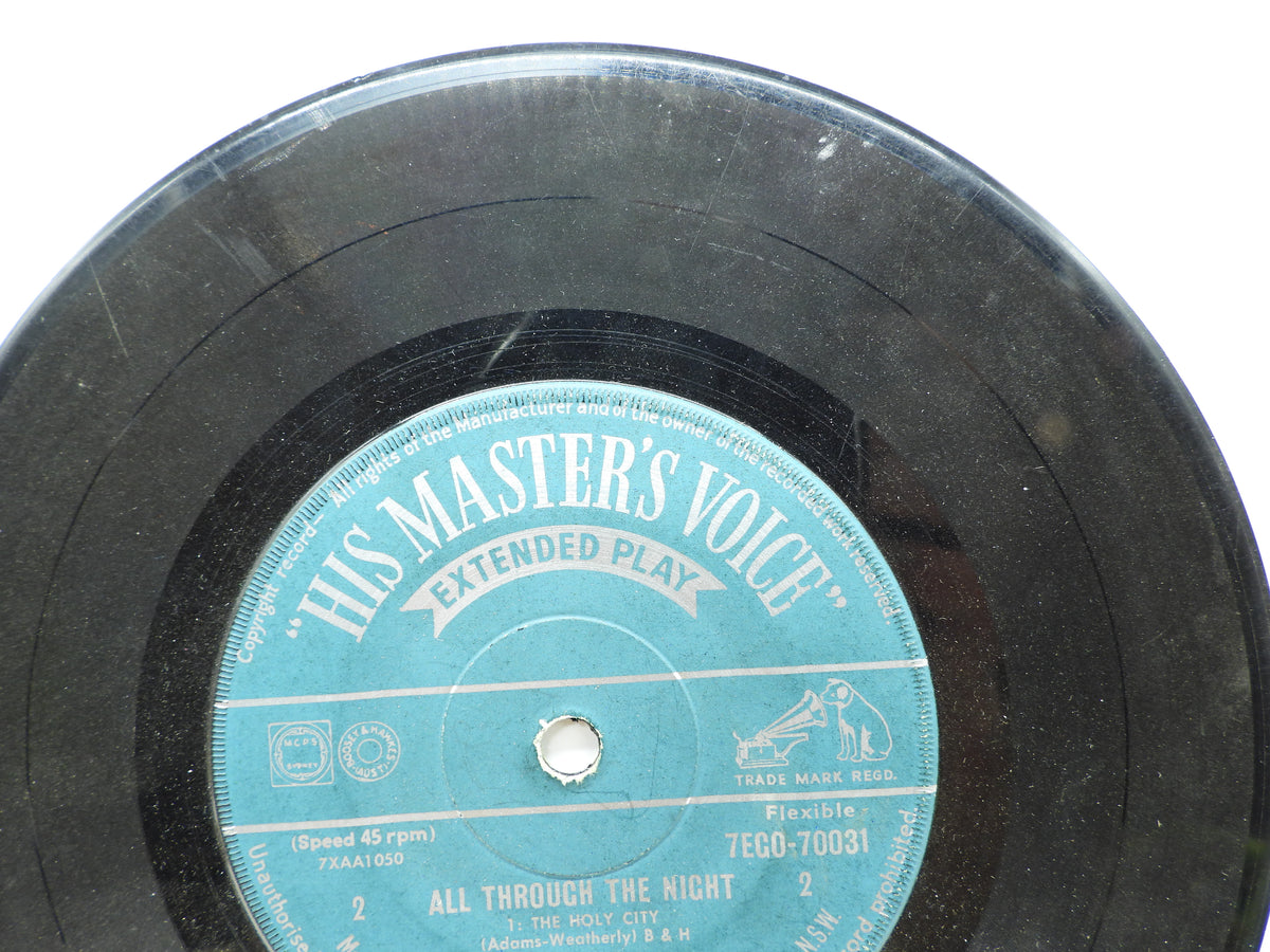 All Through the Night 45 Rpm Vinyl Record Vera Lynn His Master's Voice