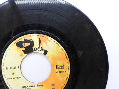 Anton Letkiss 45 Rpm Vinyl Record Barclay 72639