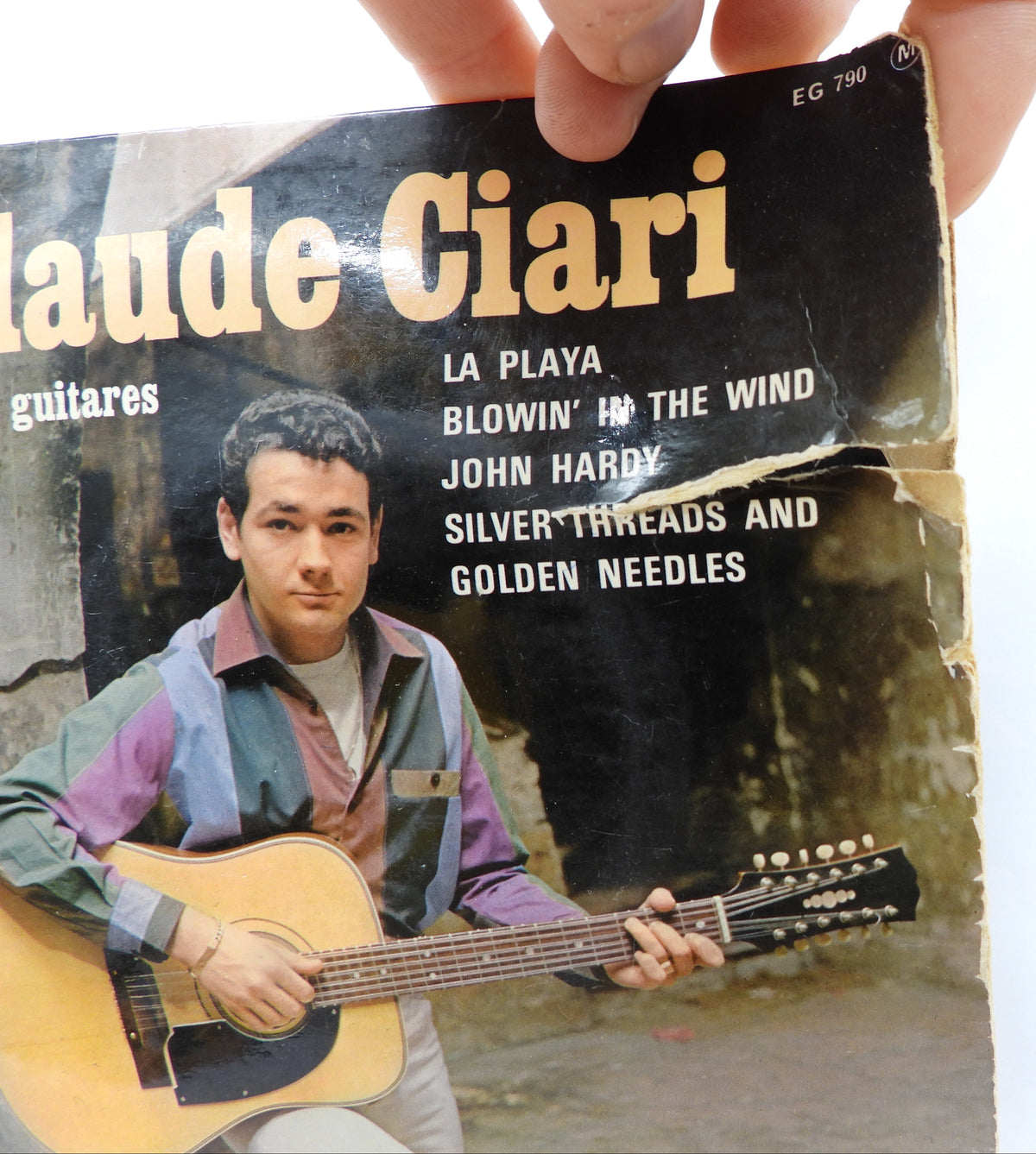 Claude Ciari Et Ses Guitares 45 Rpm Vinyl Record Pathé