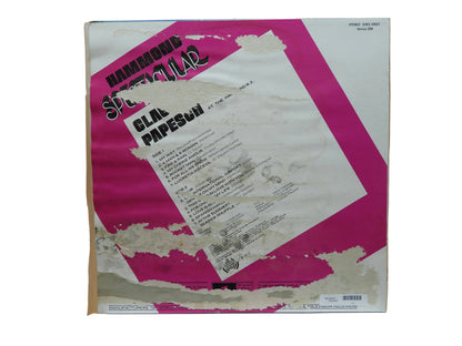 Claude Papesch Hammond Spectacular Vinyl Record Soex 10021 Columbia