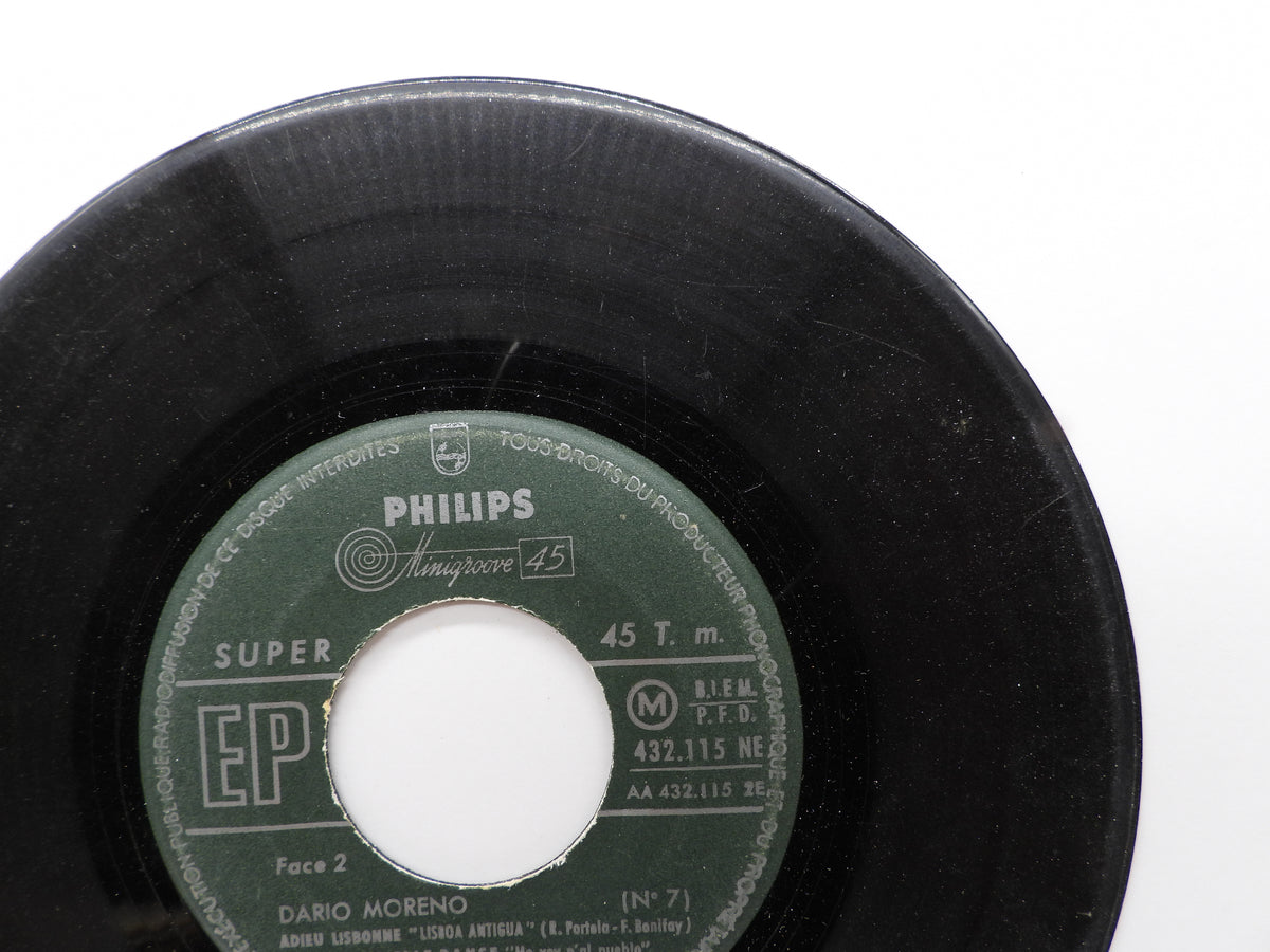 Dario Moreno Ep Record Vinyl 45 Rpm Philips 432.099 Ne