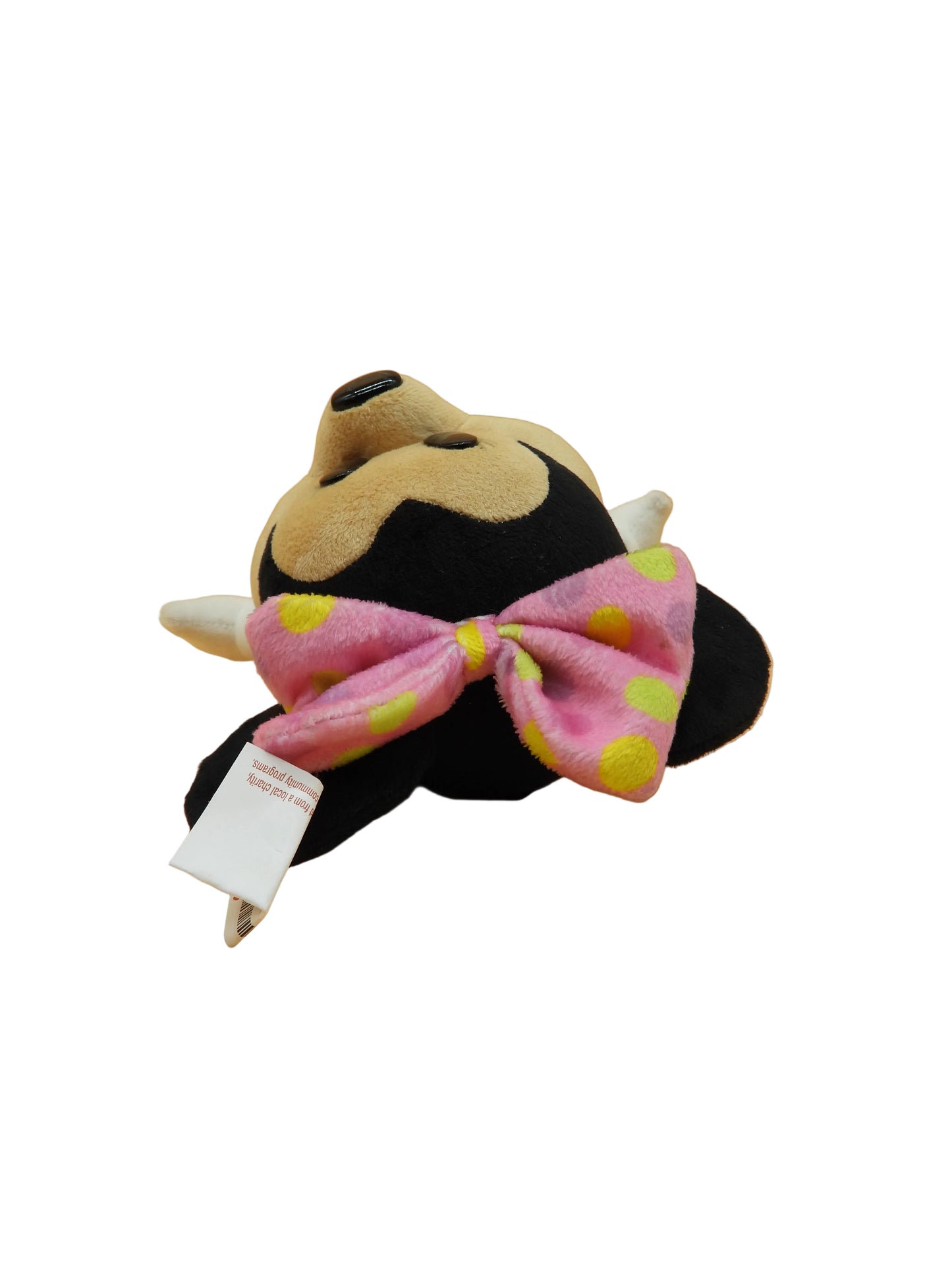 Disney Minnie Mouse Plush Pink Polka Dot Dress