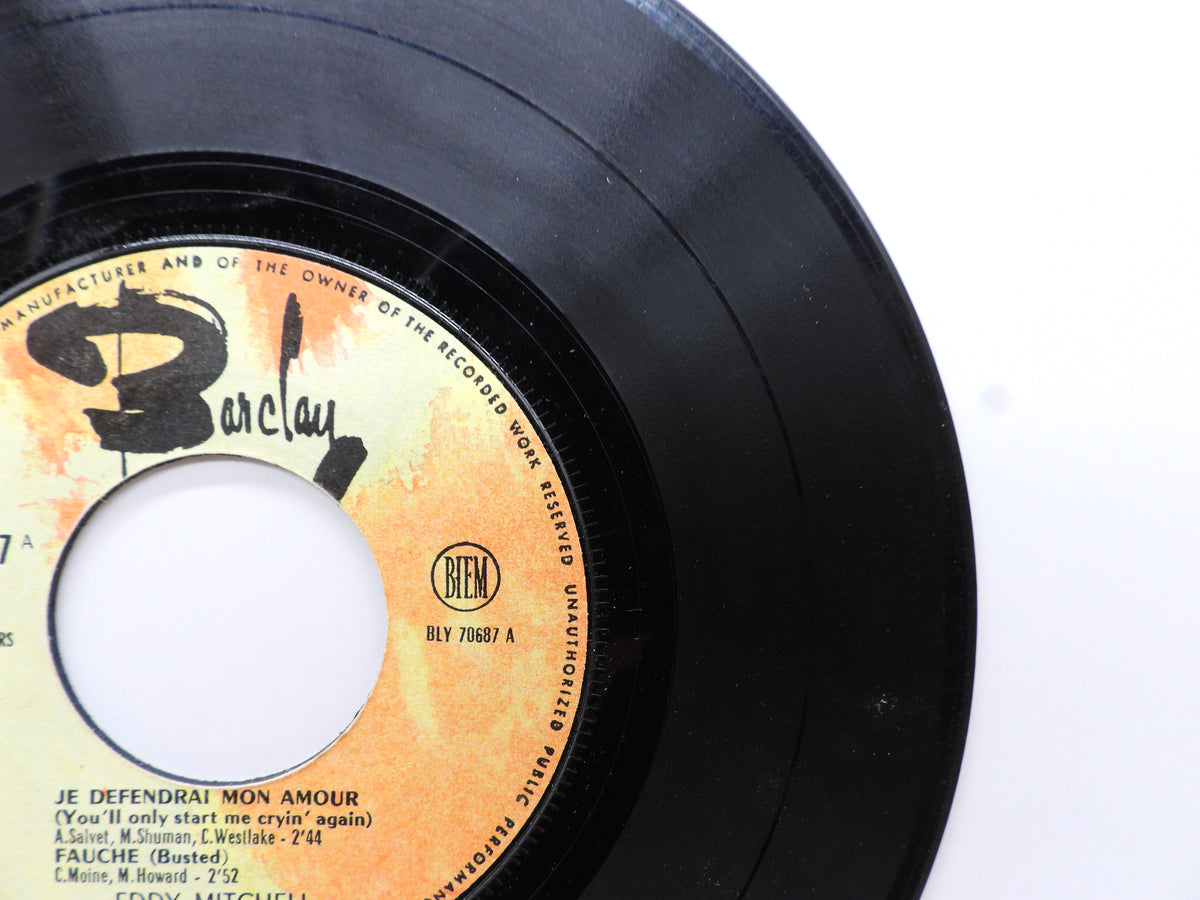 Eddy Mitchell Est Formidable 45 Ep Barclay 70687
