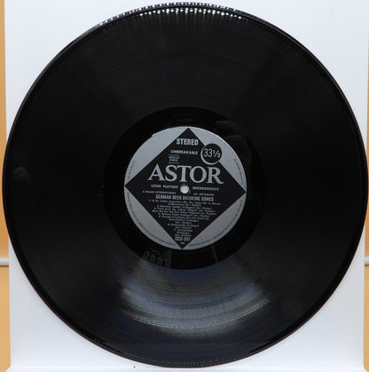 For Singing and Dancing Beer Drinking Songs Vinyl Record Astor
