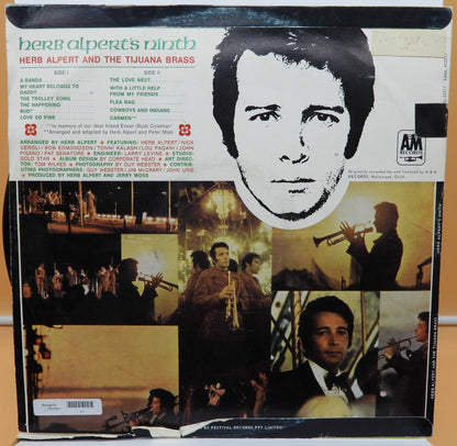 Herb Alpert's Ninth Vinyl Record A&m Records
