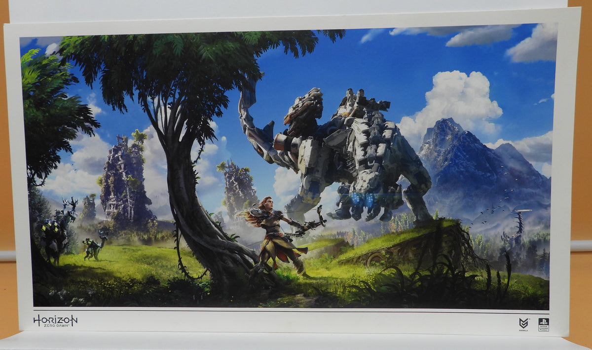 Horizon Zero Dawn Art Print Poster Guerrilla Playstation Game