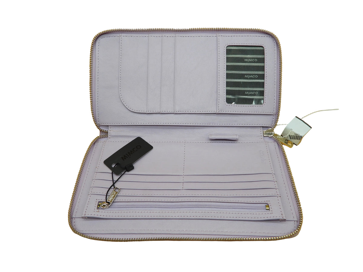 Mimco Daydream Travel Wallet Mauve