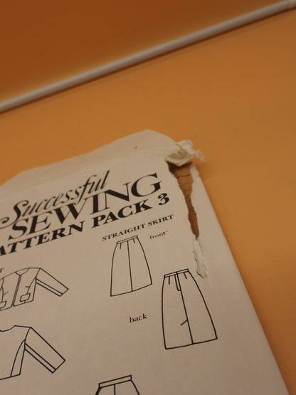 Sewing Pattern Pack 3 Dressmaking Patterns