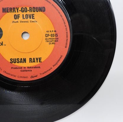 Susan Raye L.a. International Airport / Merry Go Round of Love 7" Vinyl Single C