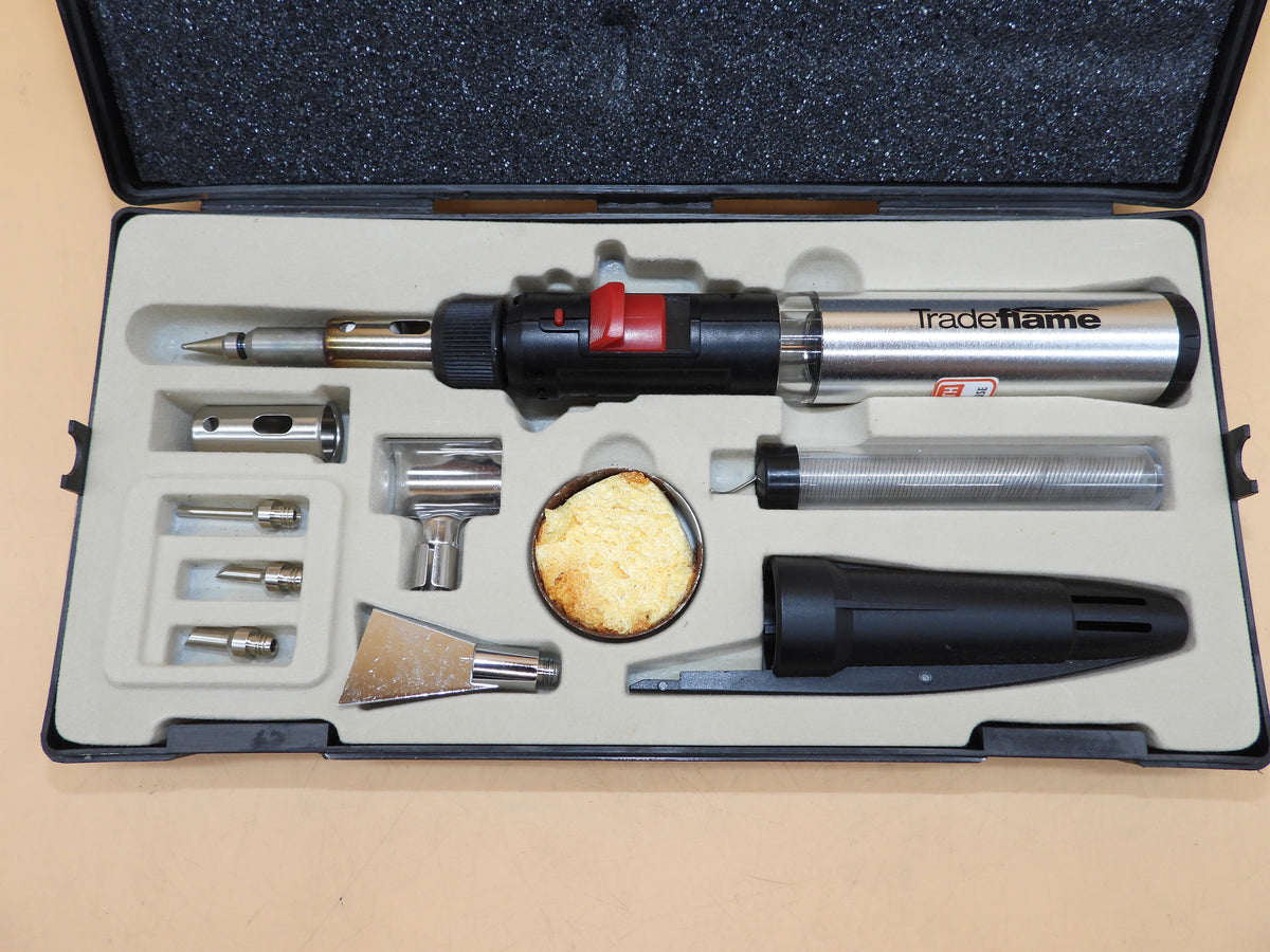Tradeflame Butane Soldering Iron Kit