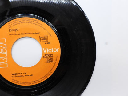 Vado Via 7 Inch Vinyl 45 Rpm By Drupi Rca Victor