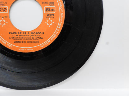 Zacharias a Moscou Polydor 45 Rpm Vinyl Record