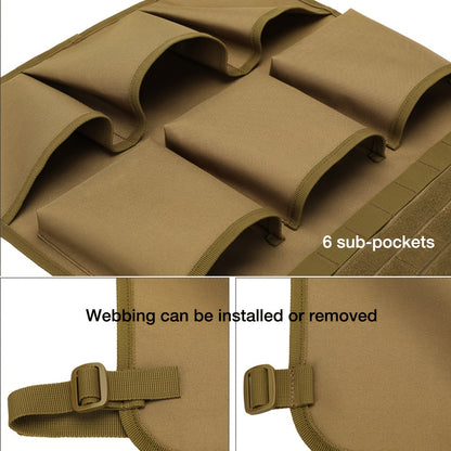 Car seat back storage bag, camping accessories wash bag with adjustable shoulder strap, outdoor camping cosmetic bag