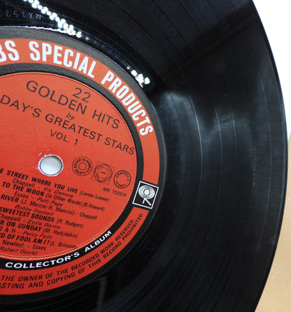 22 Golden Hits Volume 1 Vinyl Record Cbs Special Products