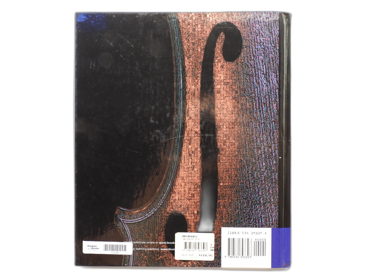 Calculus 5th Edition Math Textbook By James Stewart Brooks/cole