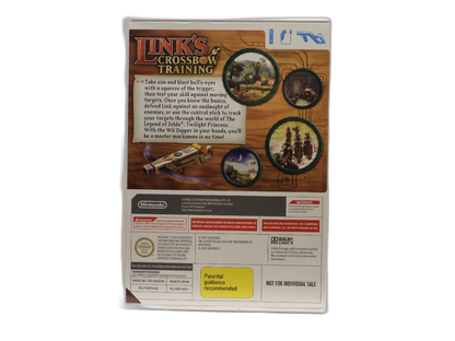 Nintendo Wii Zapper With Link's Crossbow Training Game