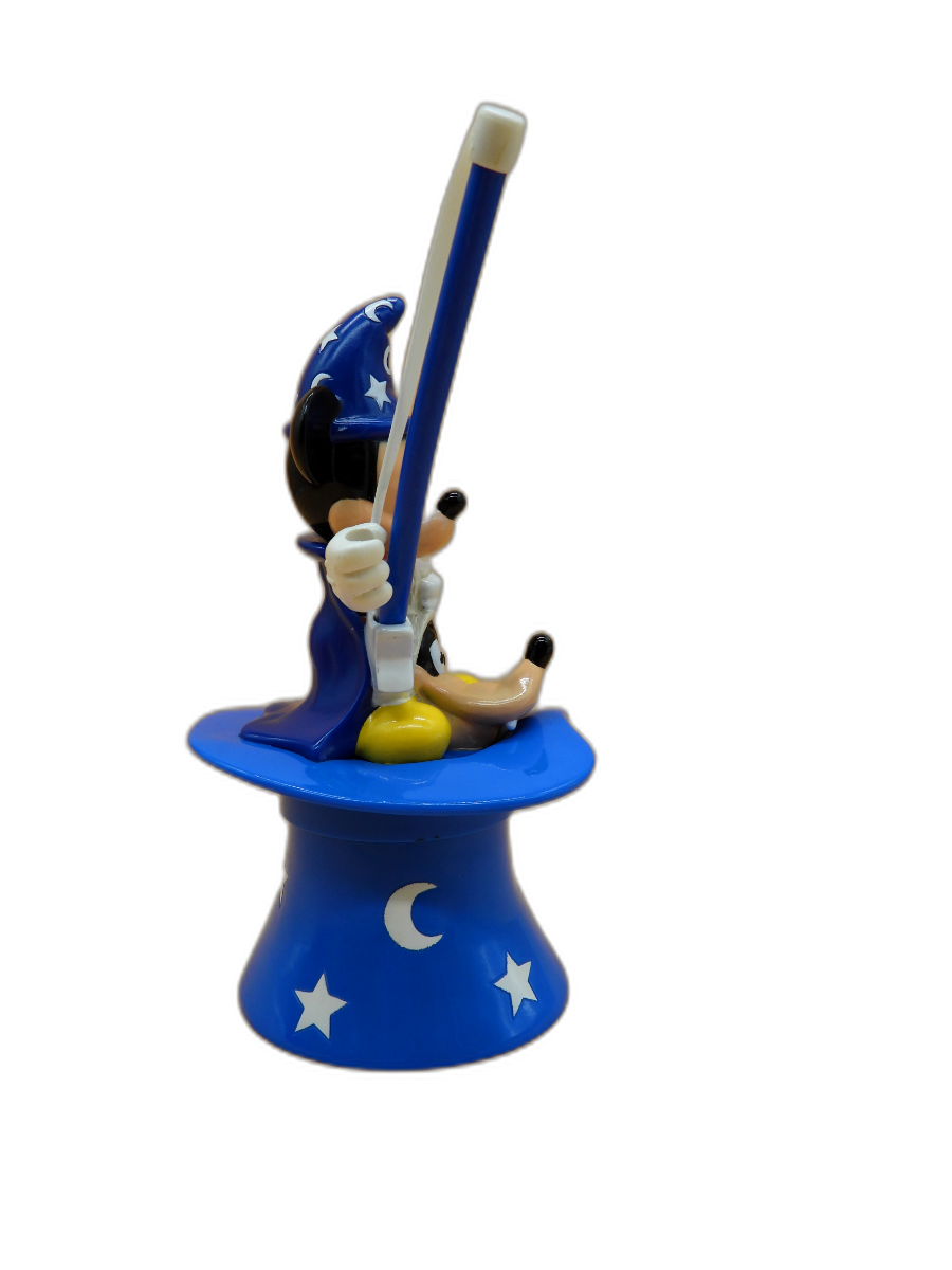 Disney Sorcerer Mickey Mouse Figurine With Magic Hat