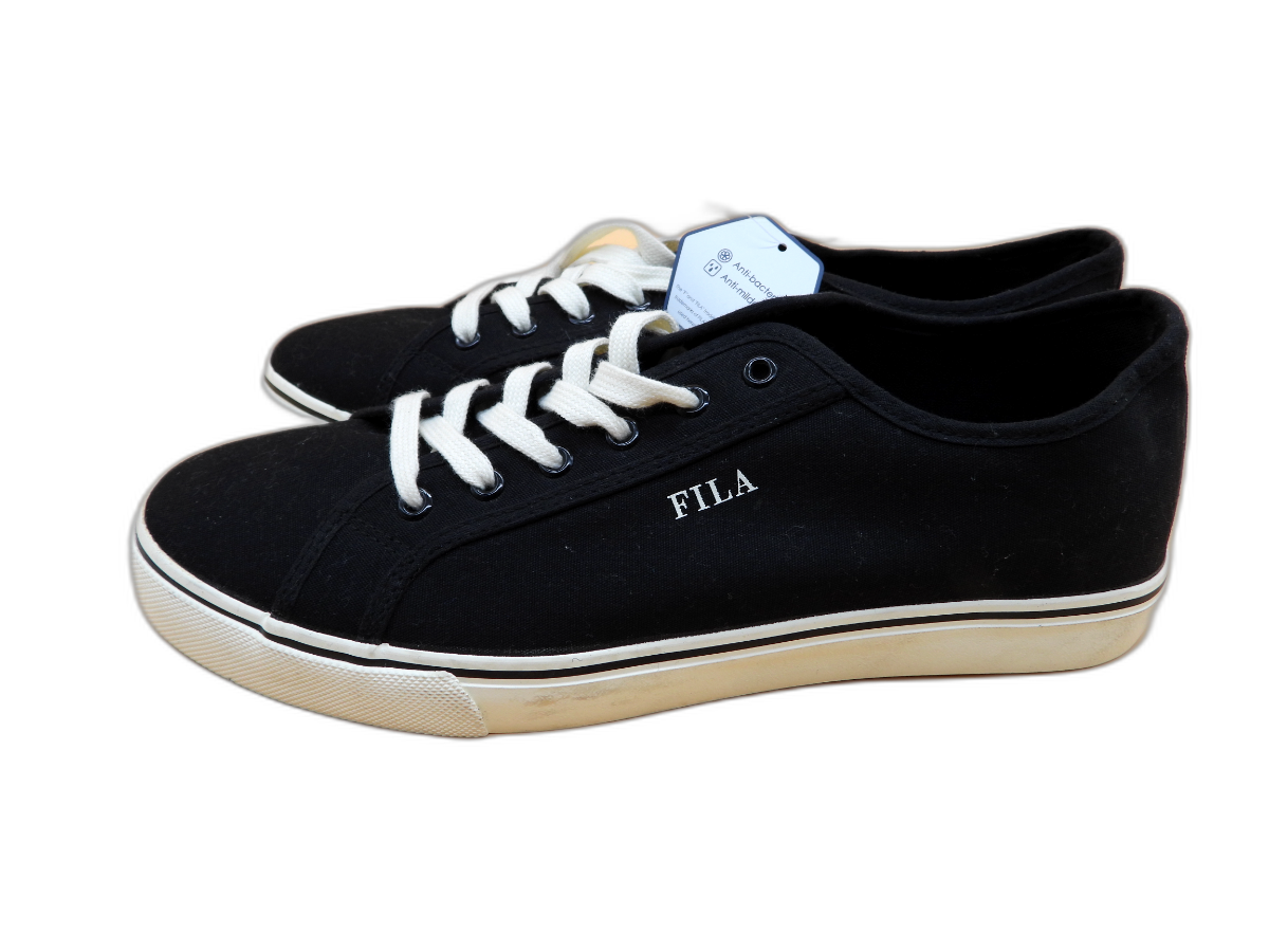 Fila Heritage 1911 Black Canvas Sneakers