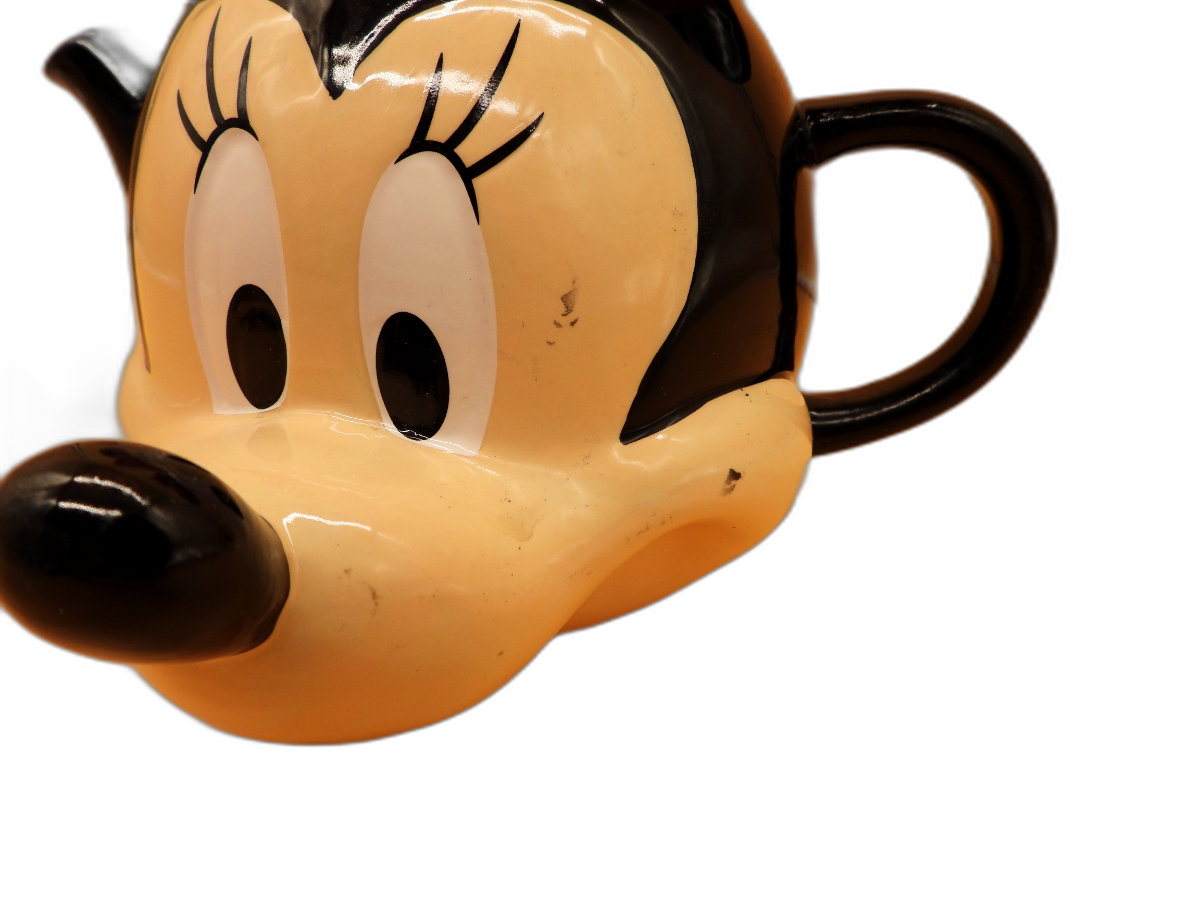 Disney Minnie Mouse Ceramic Moulded Teapot 1.1 Litre