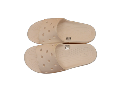 Crocs White Two Strap Slide Sandals Men 12