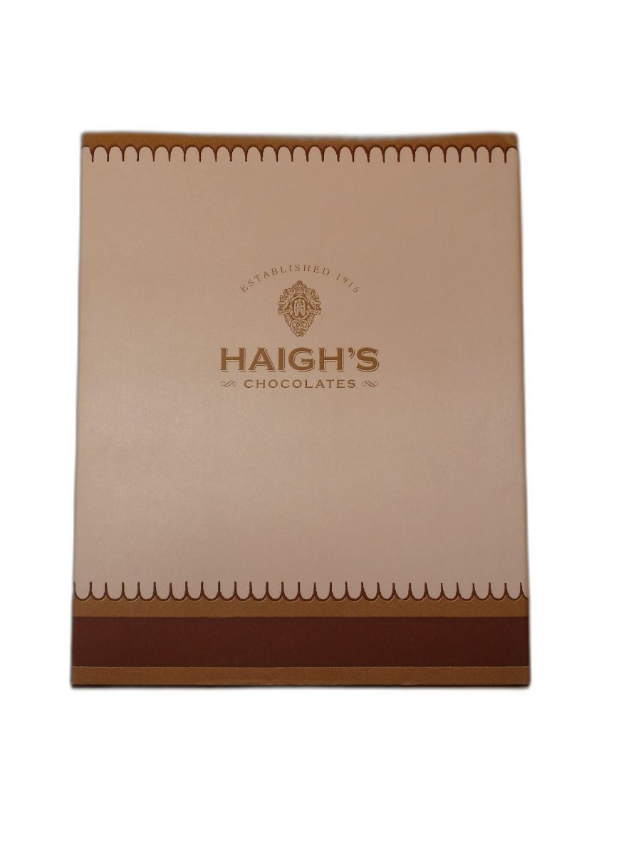 Haigh's Chocolates Booklet and Pouch Set