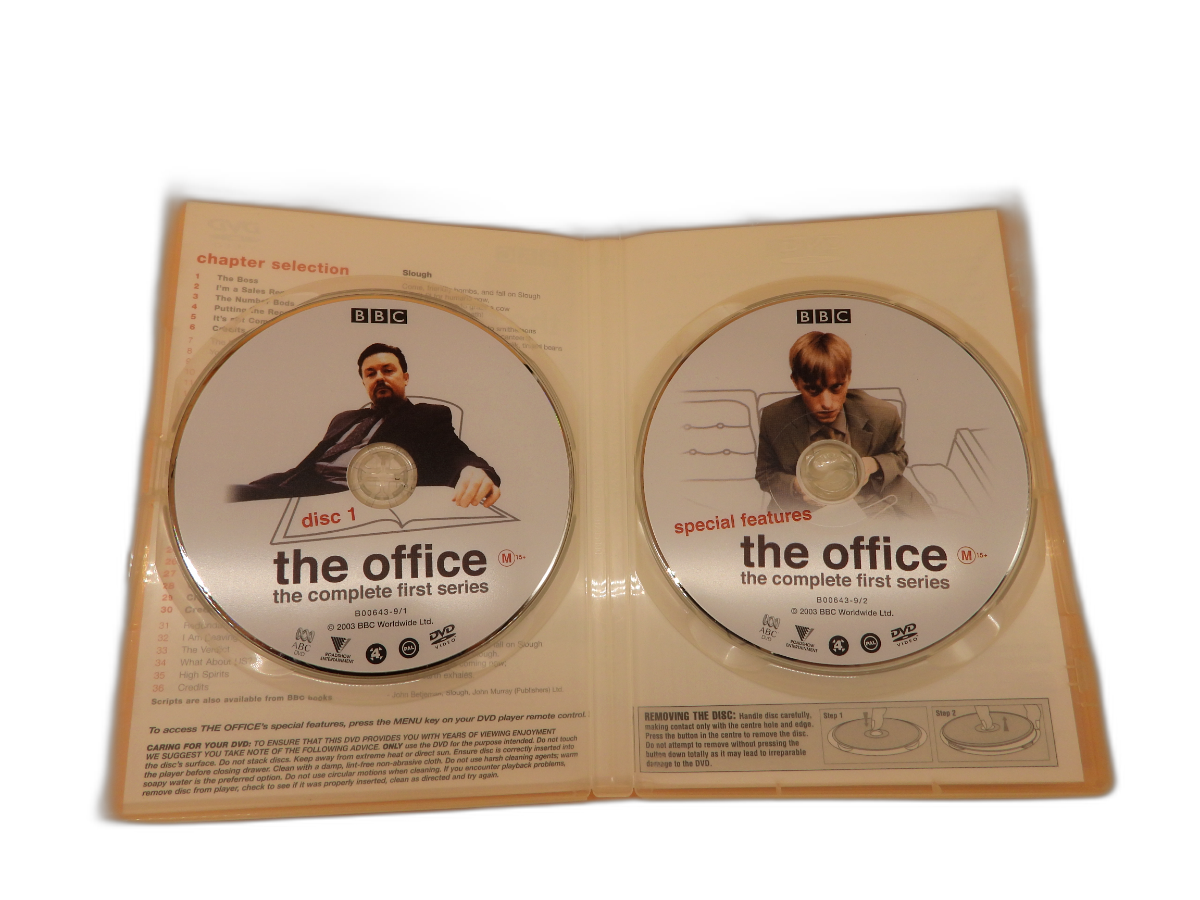 The Office Series 1 & 2 With Christmas Specials Dvd Box Set Bbc