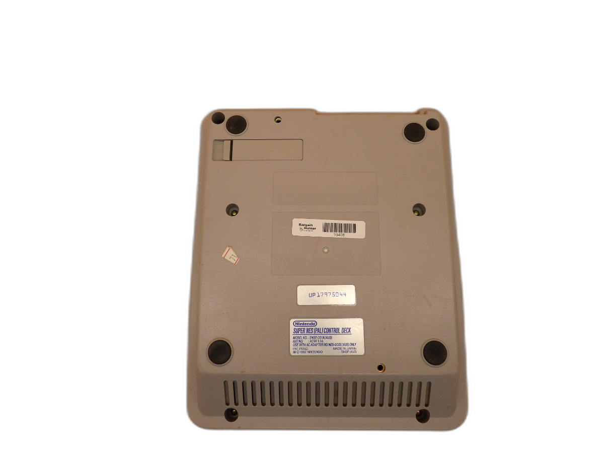 Super Nintendo Snes Snsp 001a Pal Console Game