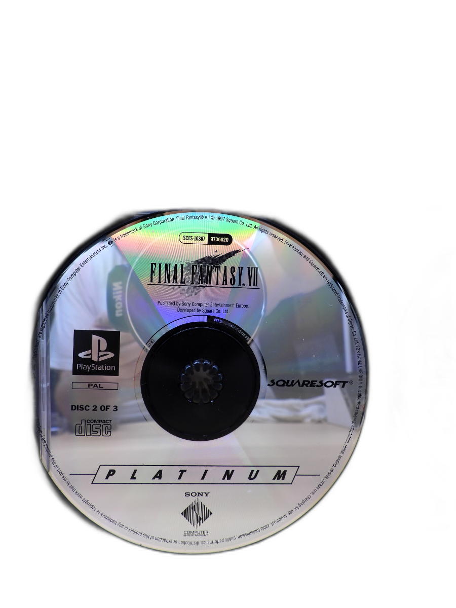 Final Fantasy Vii Playstation PS1 Rpg Game Squaresoft