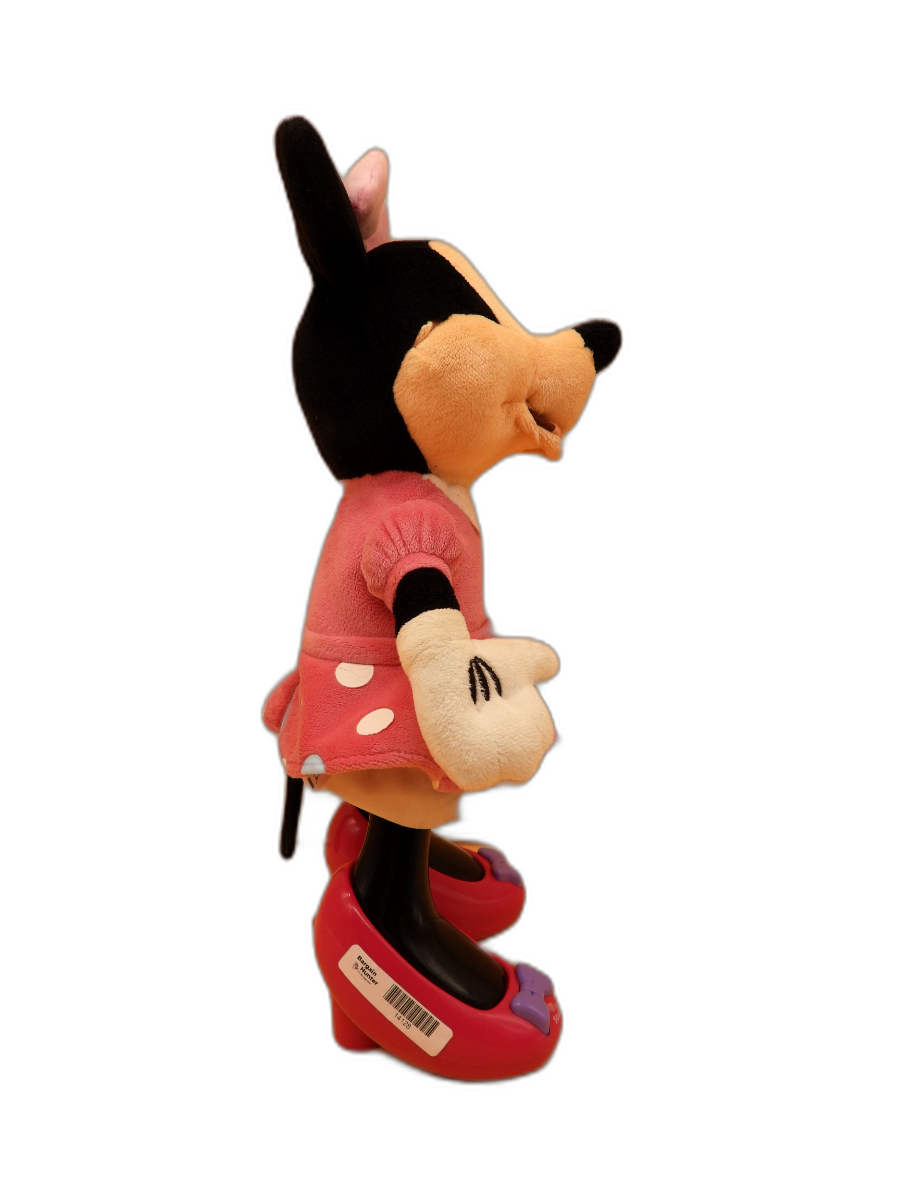 Disney Minnie Mouse Talking Plush Toy Pink Dress