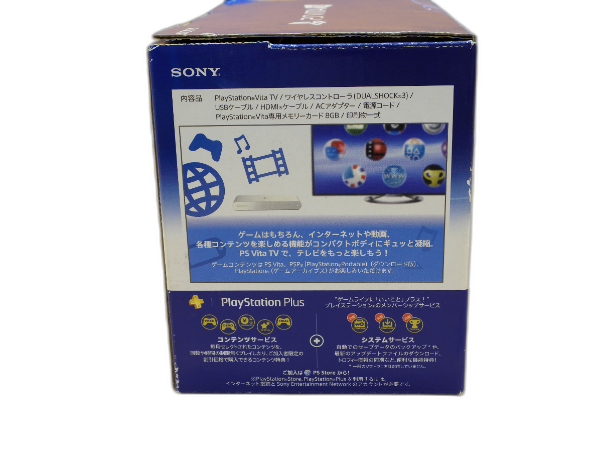 Sony Psvita Tv Value Pack Vte-1000aa01 CIB Japanese Version Excellent JAPAN
